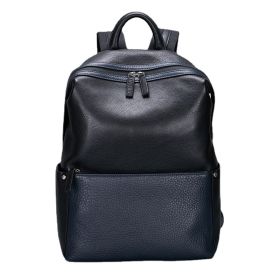 Men's Retro Casual Top Layer Cowhide Backpack