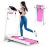 Folding Treadmill for Small Apartment, Electric Motorized Running Machine for Gym Home, Fitness Workout Jogging Walking Easily Install, Space Save