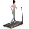 Under Desk Walking Pad, Treadmill 15% Incline 2.0HP 240LBS with Remote Control