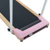 HP-P12 API electric treadmill, folding treadmill, LCD display screen and mat holder; Home Office Gym Stand, 2.25HP Electric, Wood Electric Treadmill w