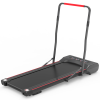 Under Desk Walking Pad Treadmill Foldable with Handlebar Remote Controll