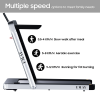 UMAY Folding Treadmill for Home with 4 inch LCD Display, 2.0 HP Motorized Running Machine with SPAX APP Control Bluetooth Speaker & phone Holder, Capa