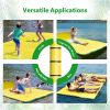 12 x 6 ft Floating Water Mat 3-Layer Float Portable Tear-Resistant Water Activities Mat for Pool, Lake, Oceans Outdoor Water Activities