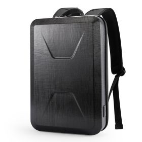 PC Hard Shell Esports Computer Bag Business Waterproof Men's Backpack (Color: Black)