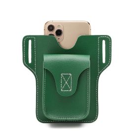 Outdoor Multi-functional Mobile Phone Storage Bag (Color: Green)