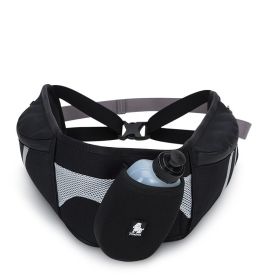 Pet Supplies Dog Training Waist Bag Outdoor Running Outdoors Snacks Buggy Bag (Option: Black-Waist Circumference 65to125cm)