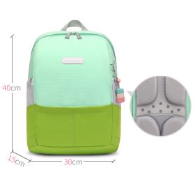 Elementary school backpack (Color: Green)