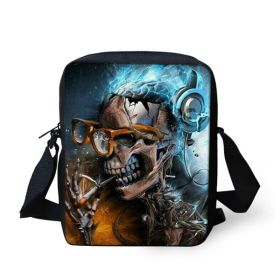 European and American Skull Children's Messenger Bag (Option: C4176E)