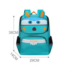 Children's Backpack For Relieving The Burden And Protecting The Spine (Option: Small Azure A)