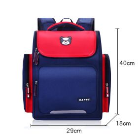 Children's schoolbag (Option: Red-L)