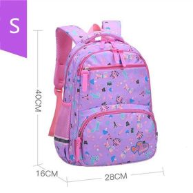 Sweet And Lovely Light Leisure Backpack (Option: Violet-S)