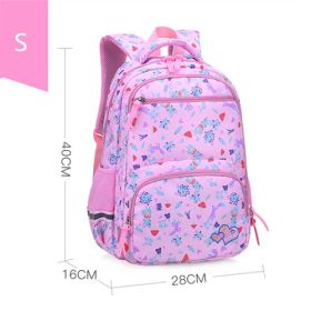 Sweet And Lovely Light Leisure Backpack (Option: Pink-S)