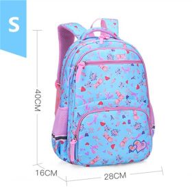 Sweet And Lovely Light Leisure Backpack (Option: Sky Blue-S)