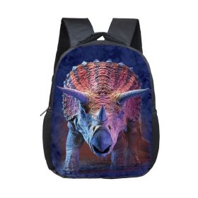 Cartoon Dinosaur Fashion Kindergarten Backpack (Option: 4)