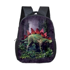 Cartoon Dinosaur Fashion Kindergarten Backpack (Option: 9)