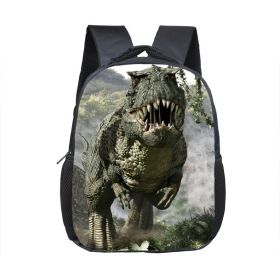 Cartoon Dinosaur Fashion Kindergarten Backpack (Option: 13)