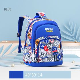 Sesame Baby Korean Elementary School Schoolbag (Option: Sky Blue-S)