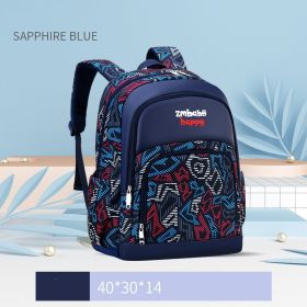 Sesame Baby Korean Elementary School Schoolbag (Option: Sapphire blue-S)