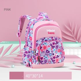 Sesame Baby Korean Elementary School Schoolbag (Option: Pink-S)