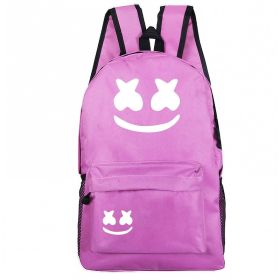 Dj Cotton Candy Backpack Hipster Custom Backpack Childrens School Bag Outdoor Travel Bag (Color: Pink)