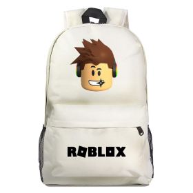 Foreign Trade Hot-Selling Popular Game Roblox Young Middle School Student Schoolbag Men And Women Leisure Backpack (Option: 3style-17 inches)