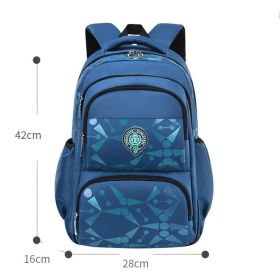 Student Korean Leisure Side Refrigerator-style Student Schoolbag (Option: Green-S)