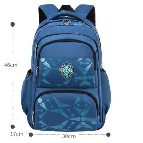 Student Korean Leisure Side Refrigerator-style Student Schoolbag (Option: Green-L)