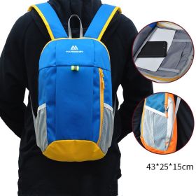 Outdoor Sports Backpack, Multi-Functional Mountaineering Bag, Leisure Small School Bag For Men, Women And Children (Option: C3C-10L)