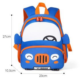 Children's tide backpack (Option: Blue-One size)