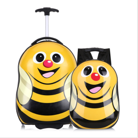 Trolley School Bag (Option: Bee)