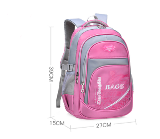 Ridge protection wear children's backpack (Option: Pink-S)