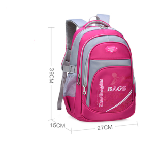 Ridge protection wear children's backpack (Option: Rose Red-S)