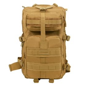 Outdoor Tactical Mountaineering Camo Backpack (Option: Brown-LargeA)