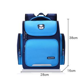 Children's schoolbag (Option: Blue-S)