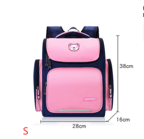 Primary Student School Bag (Option: Pink-S)