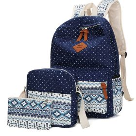 National wind backpack (Color: Navy Blue)