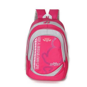 Manufacturers' Direct Selling Students' shoulder bags, children's children's schoolbag gift gift bag and backpack (Color: Pink)