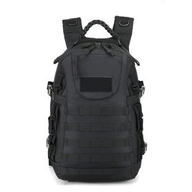 Waterproof Outdoor Military Fan Tactical Backpack (Option: Black-36to55L)