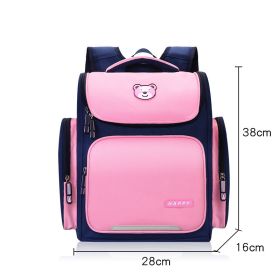 Children's schoolbag (Option: Pink-S)