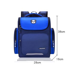 Children's schoolbag (Option: Royal Blue-S)