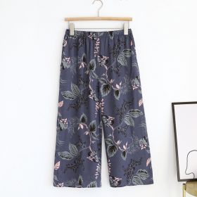 Loose Casual Household Pants For Women (Option: Green Owl-M)