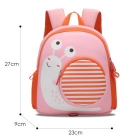 Children's tide backpack (Option: Pink-One size)