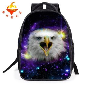 Children's cartoon schoolbag 1-3-6 grade burden on the load of tigers (Option: The owl)