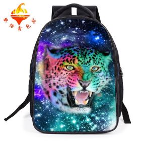 Children's cartoon schoolbag 1-3-6 grade burden on the load of tigers (Option: A tiger)