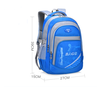 Ridge protection wear children's backpack (Option: Sky Blue-S)