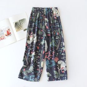 Loose Casual Household Pants For Women (Option: Jungle Rabbit-M)