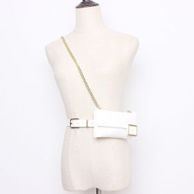 New Retro Fashion Metal Geometric Decoration (Color: White)