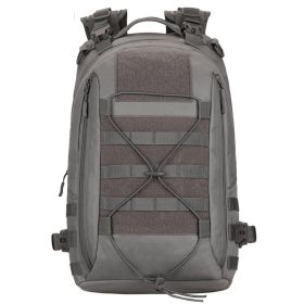 Fashion And Personalized Outdoor Backpack (Color: Grey)