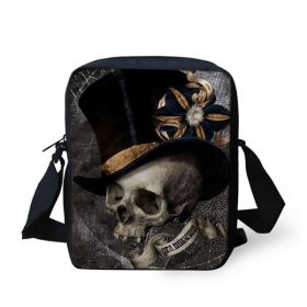 European and American Skull Children's Messenger Bag (Option: C4181E)