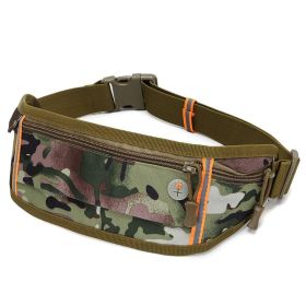 Waterproof Bag European And American Multi-function Riding Waist (Option: Italian camouflage-10inches)